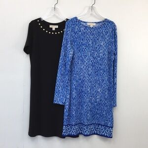Michael Kors Women's Shift Dress Bundle of 2 Size M EXCELLENT Condition